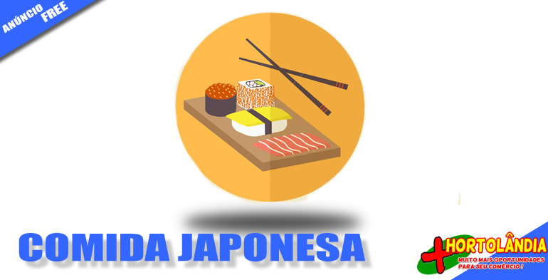 Categoria comida japonesa em hortolandia